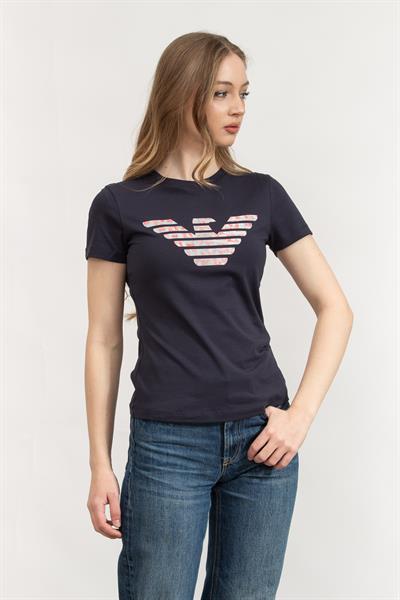 Emporio Armani Kadın Bisiklet Yaka T-Shirt