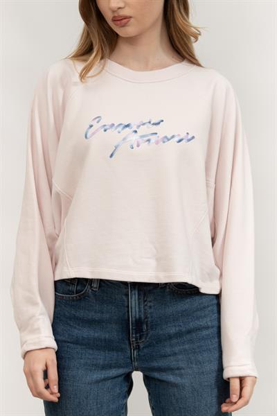 Emporio Armani Kadın Bisiklet Yaka T-Shirt