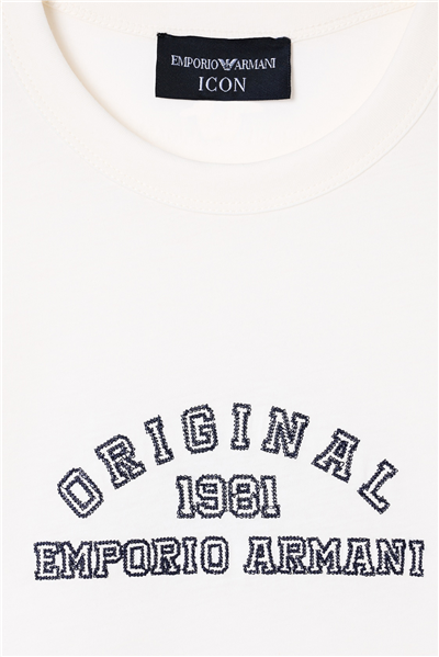 Emporio Armani Kadın Bisiklet Yaka T-Shirt
