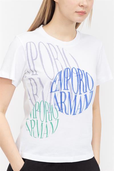 Emporio Armani Kadın Bisiklet Yaka T-Shirt