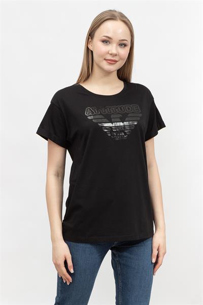 Emporio Armani Kadın Bisiklet Yaka T-Shirt
