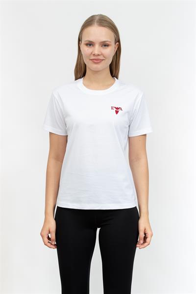 Emporio Armani Kadın Bisiklet Yaka T-Shirt