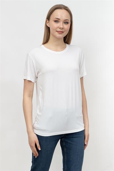 Emporio Armani Kadın Bisiklet Yaka T-Shirt
