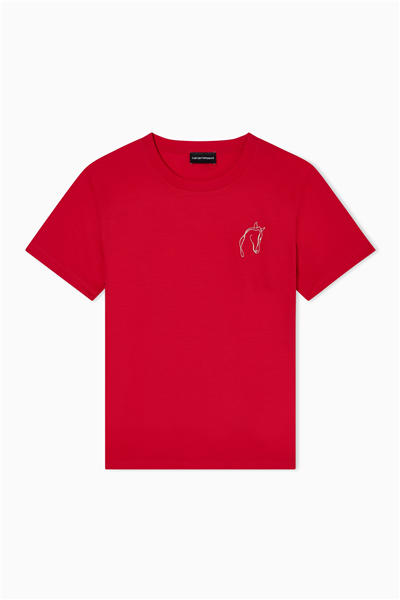 Emporio Armani Kadın Bisiklet Yaka T-Shirt