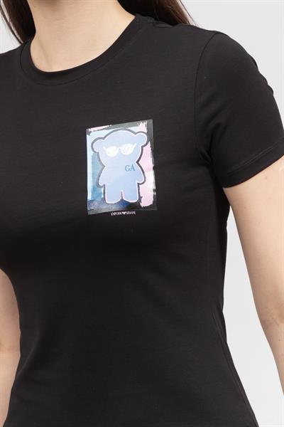 Emporio Armani Kadın Bisiklet Yaka T-Shirt