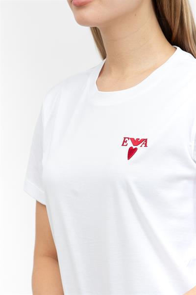 Emporio Armani Kadın Bisiklet Yaka T-Shirt