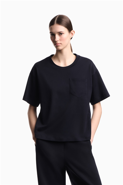Emporio Armani Kadın Bisiklet Yaka T-Shirt