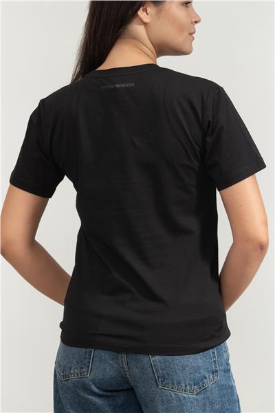 Emporio Armani Kadın Bisiklet Yaka T-Shirt