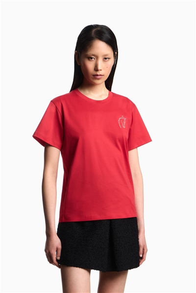 Emporio Armani Kadın Bisiklet Yaka T-Shirt