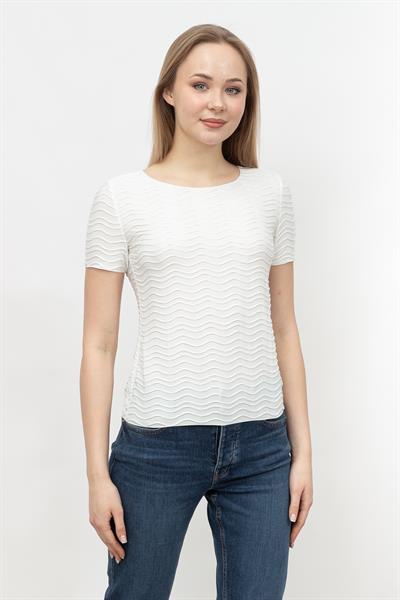 Emporio Armani Kadın Bisiklet Yaka T-Shirt