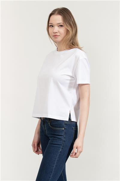 Emporio Armani Kadın Bisiklet Yaka T-Shirt