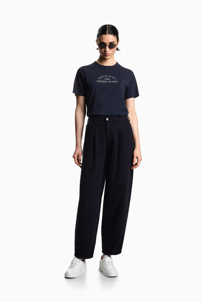 Emporio Armani Kadın Bisiklet Yaka T-Shirt