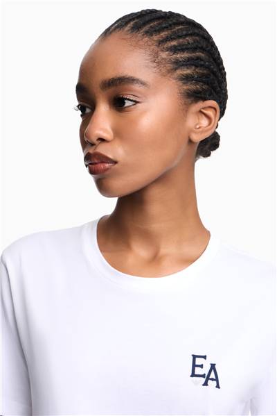 Emporio Armani Kadın Bisiklet Yaka T-Shirt