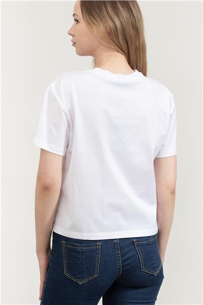 Emporio Armani Kadın Bisiklet Yaka T-Shirt