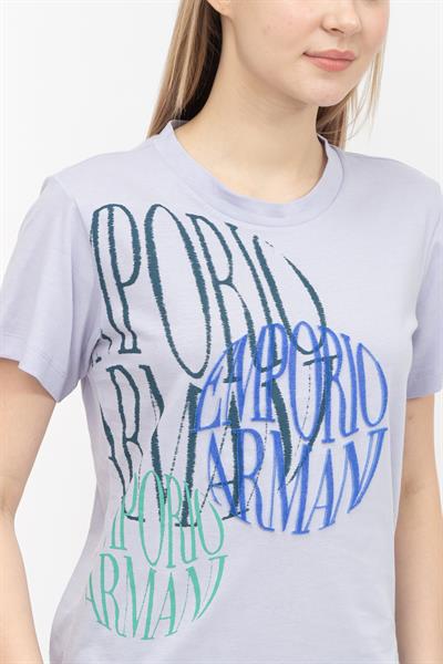 Emporio Armani Kadın Bisiklet Yaka T-Shirt