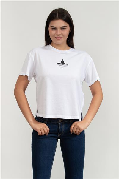 Emporio Armani Kadın Bisiklet Yaka T-Shirt