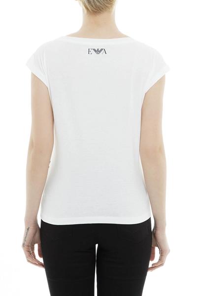 Emporio Armani Kadın Bisiklet Yaka T-Shirt
