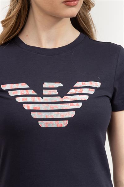 Emporio Armani Kadın Bisiklet Yaka T-Shirt