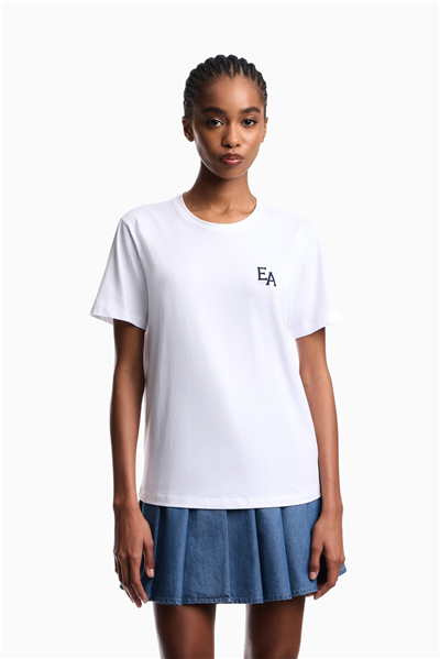 Emporio Armani Kadın Bisiklet Yaka T-Shirt