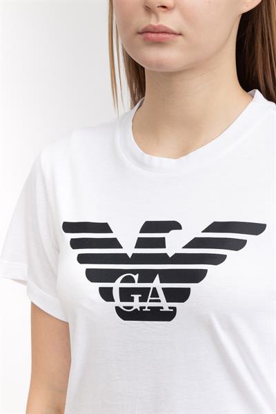 Emporio Armani Kadın Bisiklet Yaka T-Shirt