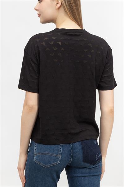 Emporio Armani Kadın Bisiklet Yaka T-Shirt