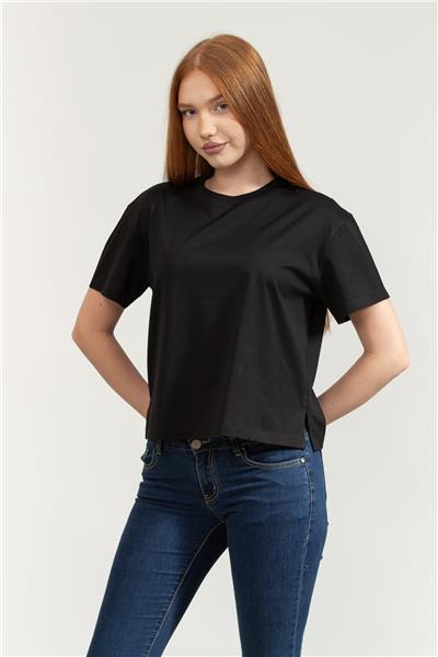Emporio Armani Kadın Bisiklet Yaka T-Shirt
