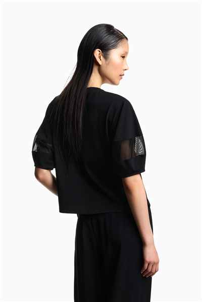 Emporio Armani Kadın Bisiklet Yaka T-Shirt