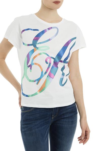 Emporio Armani Kadın Bisiklet Yaka T-Shirt