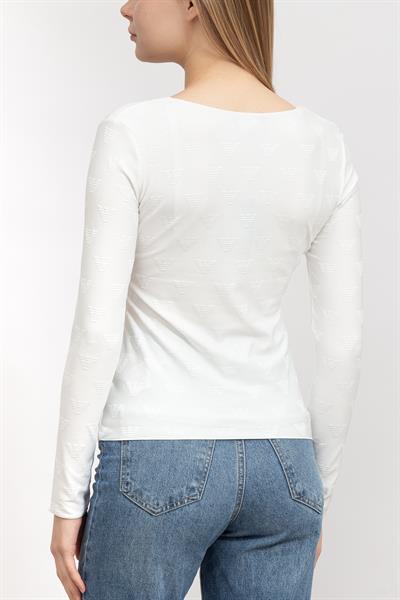 Emporio Armani Kadın Bisiklet Yaka T-Shirt