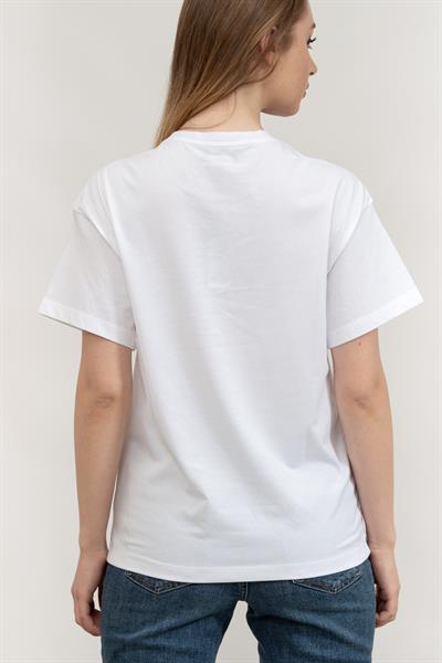 Emporio Armani Kadın Bisiklet Yaka T-Shirt
