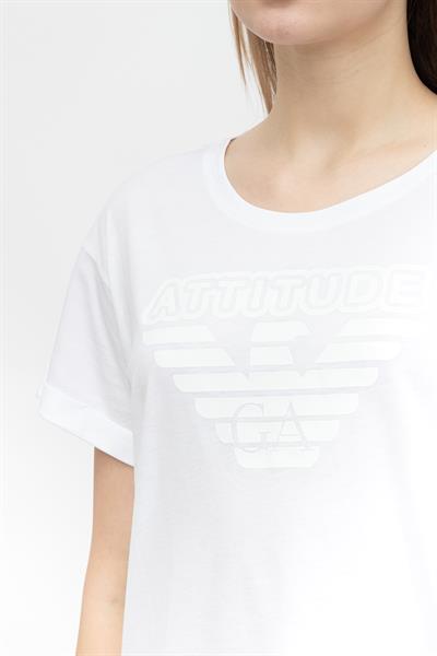 Emporio Armani Kadın Bisiklet Yaka T-Shirt