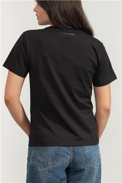 Emporio Armani Kadın Bisiklet Yaka T-Shirt