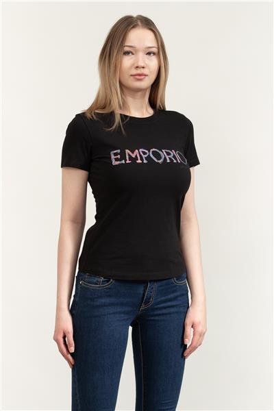 Emporio Armani Kadın Bisiklet Yaka T-Shirt