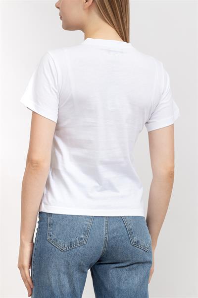 Emporio Armani Kadın Bisiklet Yaka T-Shirt