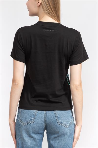 Emporio Armani Kadın Bisiklet Yaka T-Shirt
