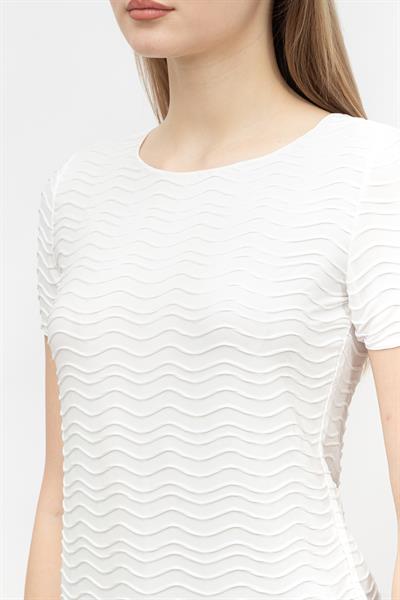 Emporio Armani Kadın Bisiklet Yaka T-Shirt