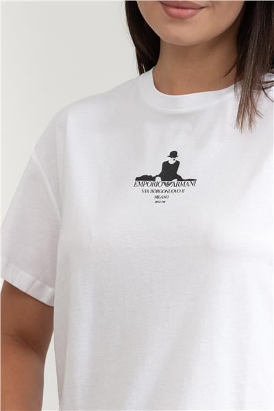 Emporio Armani Kadın Bisiklet Yaka T-Shirt