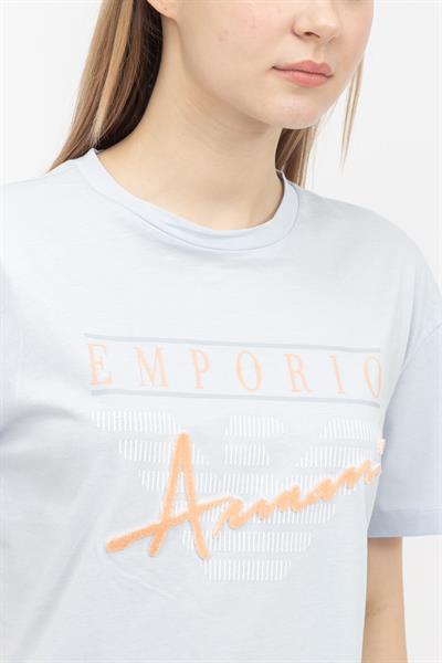 Emporio Armani Kadın Bisiklet Yaka T-Shirt