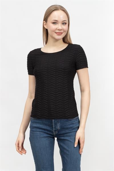 Emporio Armani Kadın Bisiklet Yaka T-Shirt