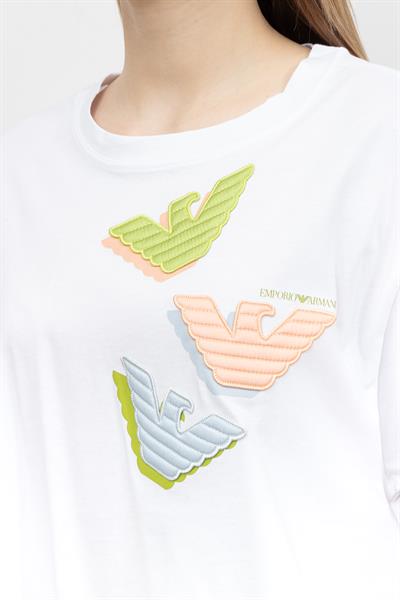 Emporio Armani Kadın Bisiklet Yaka T-Shirt