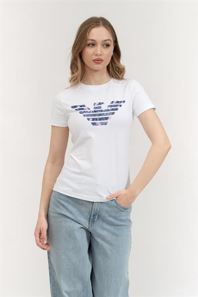 Emporio Armani Kadın Bisiklet Yaka T-Shirt