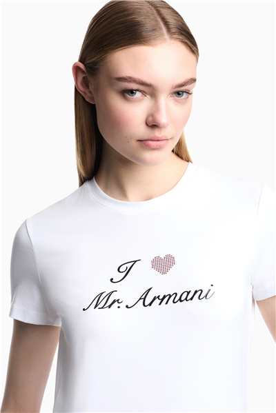 Emporio Armani Kadın Bisiklet Yaka T-Shirt