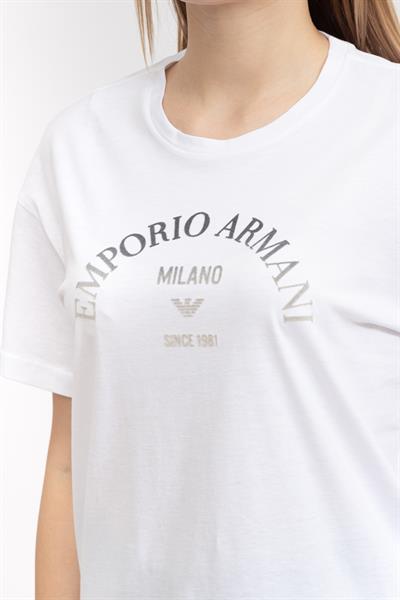 Emporio Armani Kadın Bisiklet Yaka T-Shirt