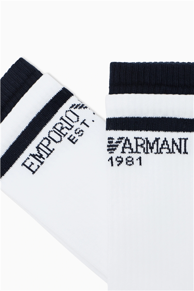 Emporio Armani Kadın Çorap Seti Beyaz