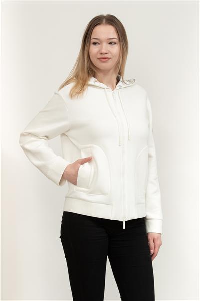 Emporio Armani Kadın Fermuarlı Sweatshirt