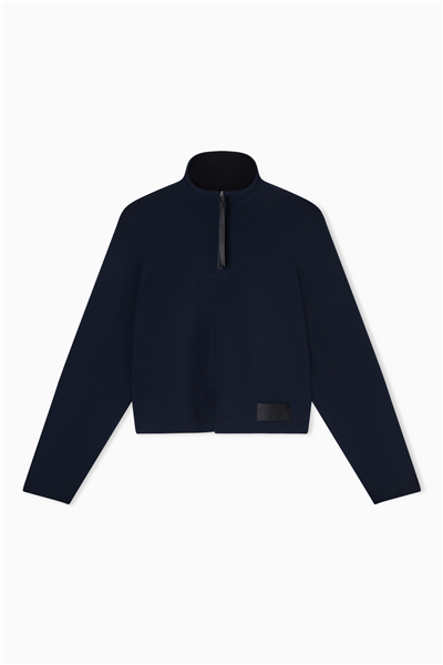 Emporio Armani Kadın Fermuarlı Sweatshirt