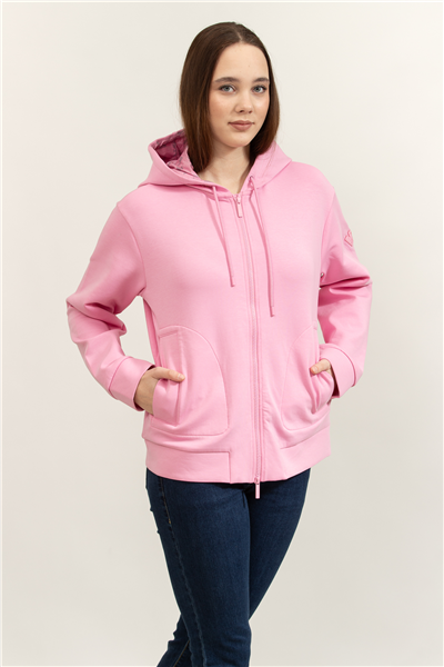 Emporio Armani Kadın Fermuarlı Sweatshirt