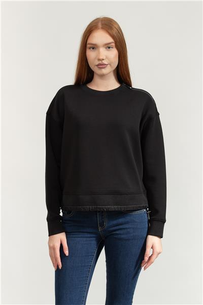 Emporio Armani Kadın Fermuarlı Sweatshirt