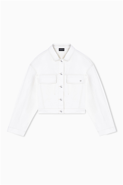Emporio Armani Kadın Mont Beyaz