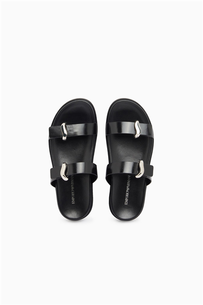 Emporio Armani Kadın Sandalet Siyah